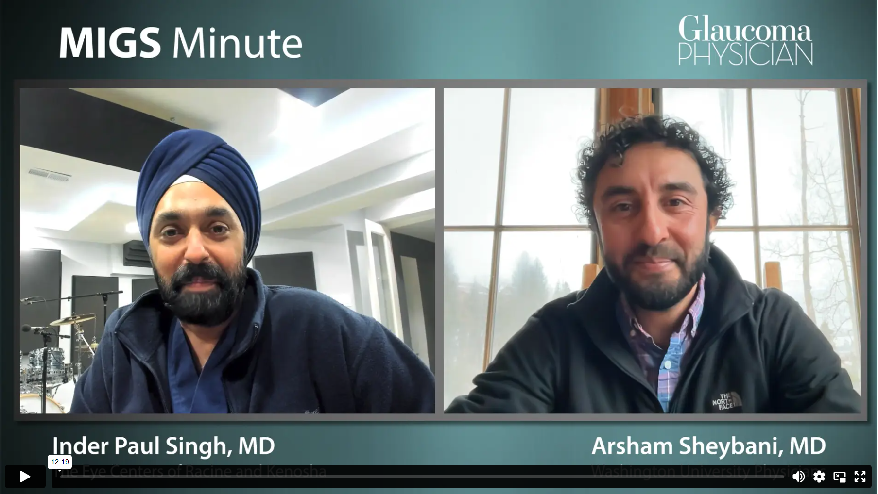 Episode 5: Inder Paul Singh, MD and Arsham Sheybani, MD discuss IOP variability and the cause of pressure rising.